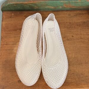 Wild Fable Clear Texture Jelly Flats
